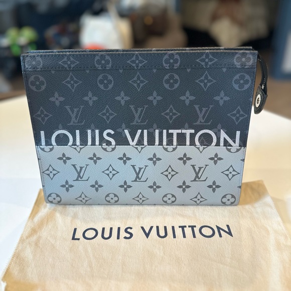 Louis Vuitton Other - LOUIS VUITTON Monogram Eclipse Split Pochette Voyage MM *Limited edition
